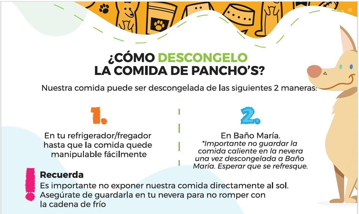 Combo Inicial Comida natural x 4 - Perro