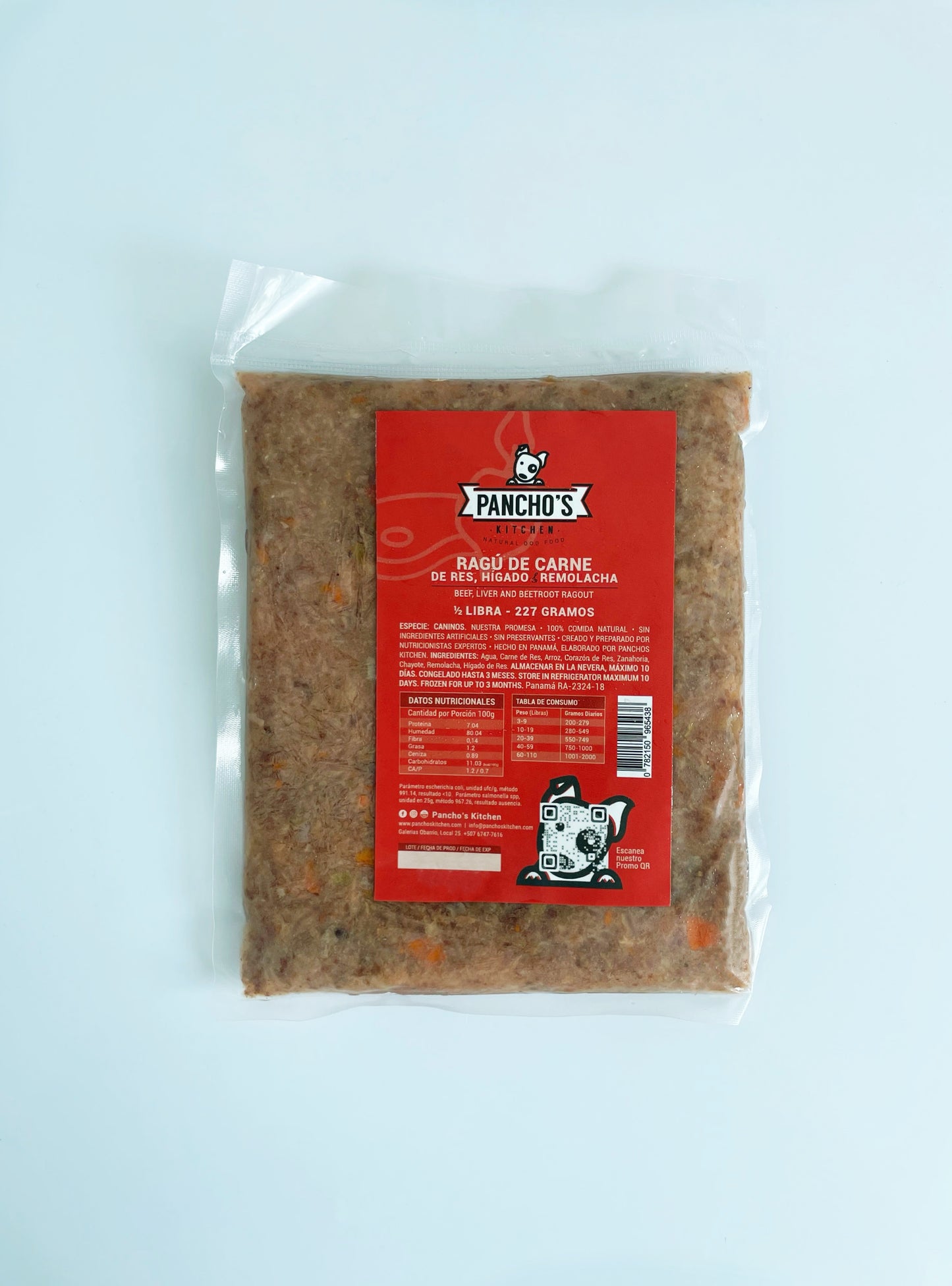 Alimento Cocido Para Perros - 500 gr